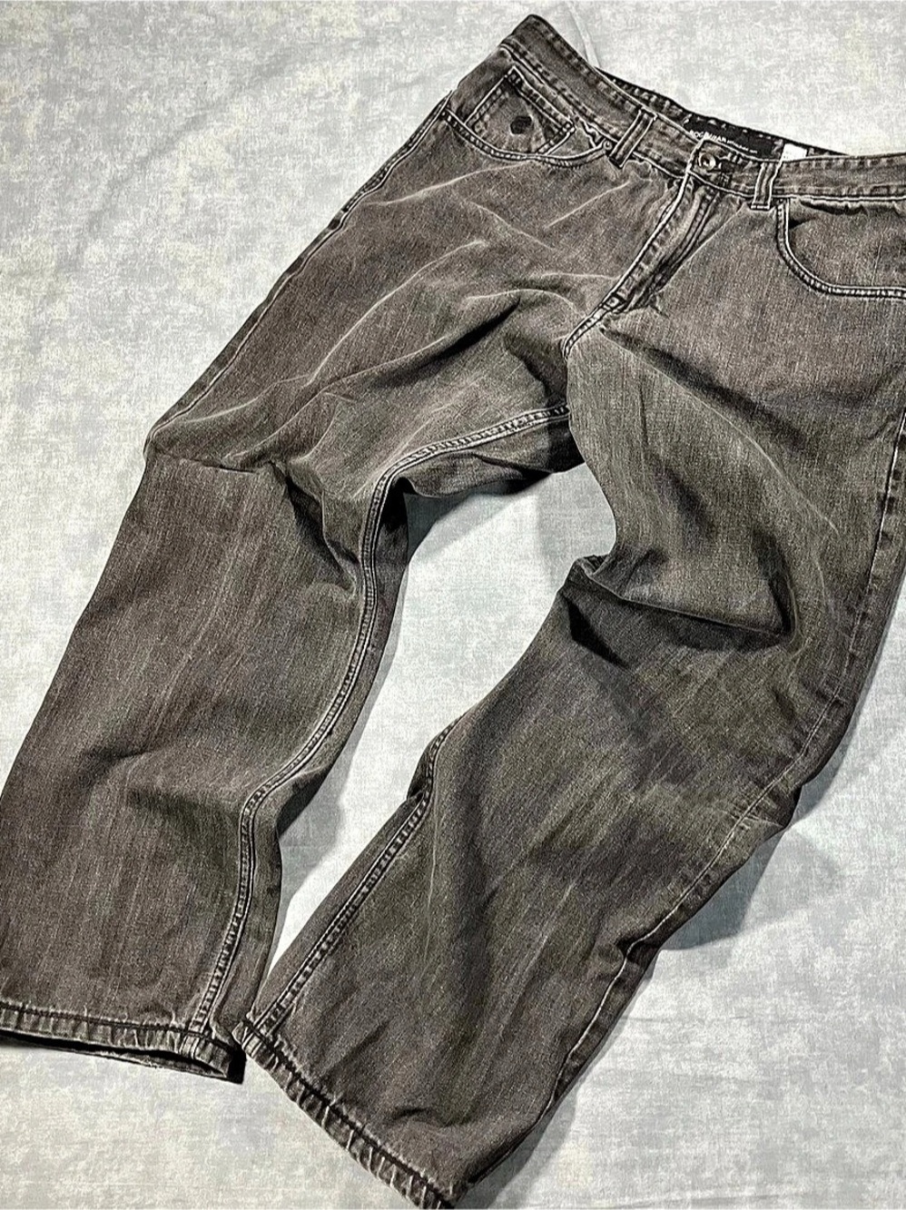Rock Revival Straight Leg Gray Jeans Waist 30